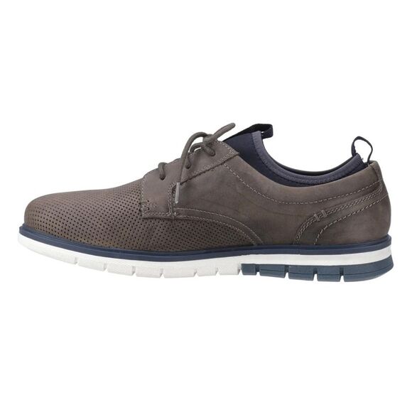 POD Mens Murphy Italian Leather Sneakers / Gray